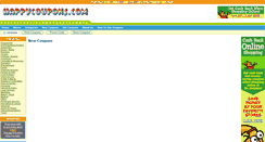 Desktop Screenshot of happycoupons.com